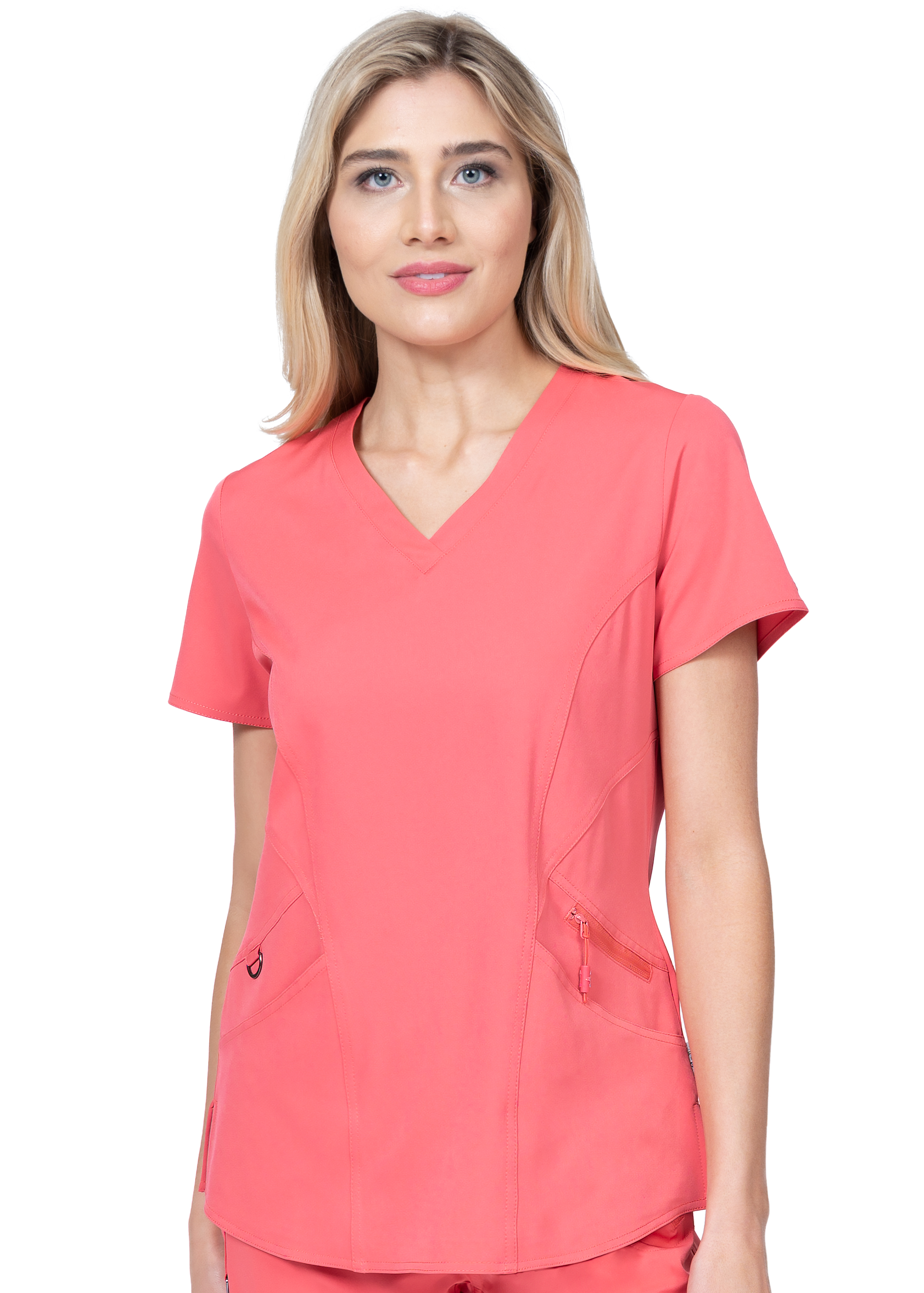 Scrubs Heartsoul Short Sleeve Scrub Top 20710 PNKH Pink Party Free Shipping 